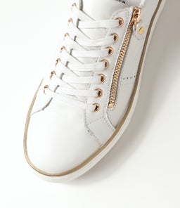 FEEMA MI WHITE WHITE SOLE LEATHER