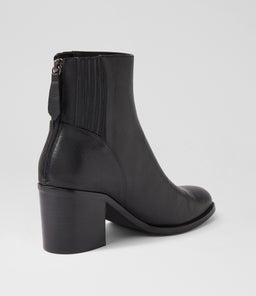 CALSI MI BLACK BLACK HEEL LEATHER