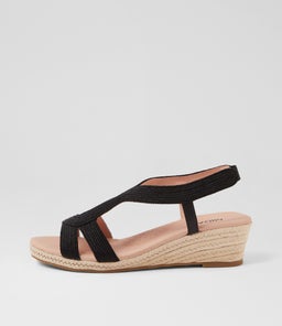 HALEB MI BLACK ROPE LEATHER