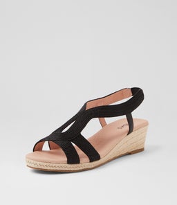 HALEB MI BLACK ROPE LEATHER
