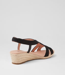 HALEB MI BLACK ROPE LEATHER