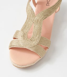 HALEB MI PALE GOLD ROPE LEATHER