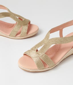 HALEB MI PALE GOLD ROPE LEATHER