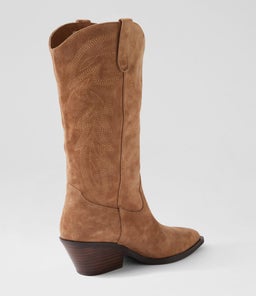 RIDERS MI LT CHOC SUEDE