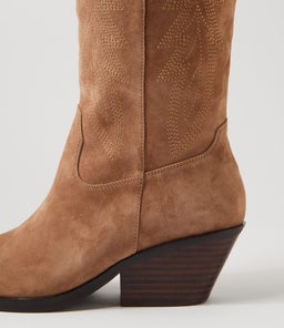 RIDERS MI LT CHOC SUEDE
