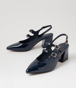 MERINA MI NAVY PATENT LEATHER