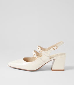 MERINA MI IVORY PATENT LEATHER