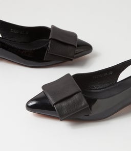 EVENS MI BLACK PATENT LEATHER