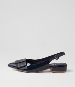 EVENS MI NAVY PATENT LEATHER