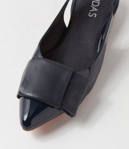 EVENS MI NAVY PATENT LEATHER