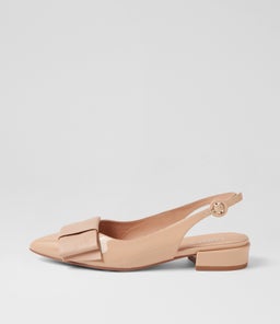 EVENS MI NUDE PATENT LEATHER