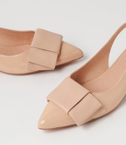 EVENS MI NUDE PATENT LEATHER