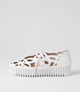 BELLAS MI WHITE WHITE SOLE LEATHER