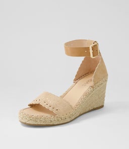 GELAIR MI LATTE TAN SUEDE LEATHER