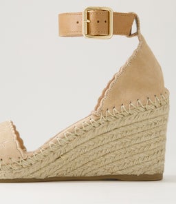 GELAIR MI LATTE TAN SUEDE LEATHER