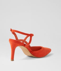 BASSE MI ORANGE SUEDE
