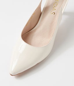 BEYLIA MI IVORY PATENT LEATHER