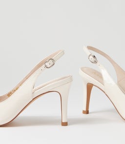 BEYLIA MI IVORY PATENT LEATHER