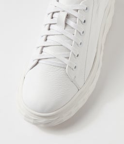 IRICE MI WHITE WHITE SOLE LEATHER