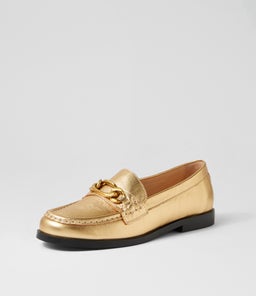 QUILM MI OLD GOLD LEATHER