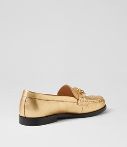 QUILM MI OLD GOLD LEATHER