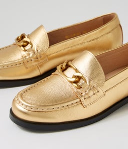 QUILM MI OLD GOLD LEATHER