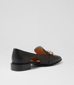 EILISE MI BLACK LEATHER