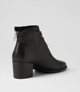 MYLACH MI BLACK BLACK HEEL LEATHER