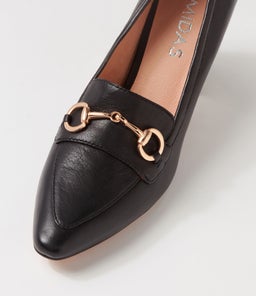 SUNDAYE MI BLACK LEATHER