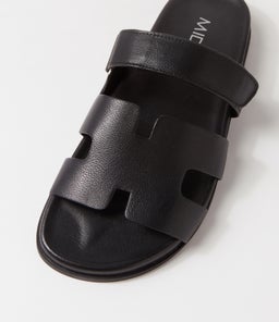 HOLNES MI BLACK BLACK SOLE LEATHER