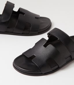 HOLNES MI BLACK BLACK SOLE LEATHER