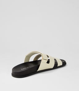 HOLNES MI CREAM BLACK SOLE LEATHER