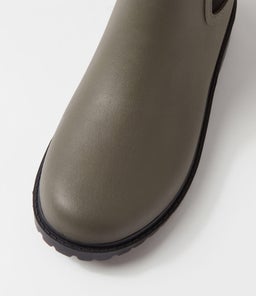 SPLISHY MI OLIVE BLACK GUMBOOT