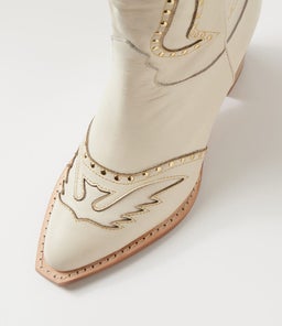 LYDY MI CREAM GOLD LEATHER