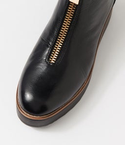 NOME MI BLACK BLACK SOLE LEATHER