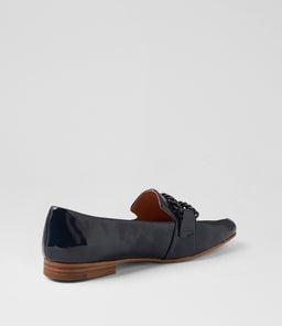 POTISAR MI NAVY WHITE PATENT LEATHER