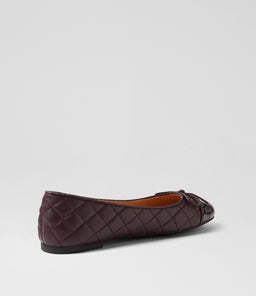 BELLEE MI DEEP BURGUNDY PATENT LEATHER