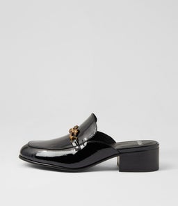 JESPA MI BLACK PATENT LEATHER
