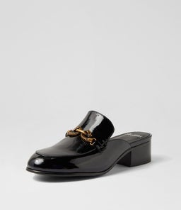 JESPA MI BLACK PATENT LEATHER