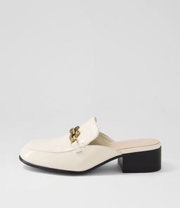 JESPA MI CREAM PATENT LEATHER