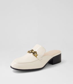 JESPA MI CREAM PATENT LEATHER