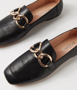 NELLAH MI BLACK LEATHER