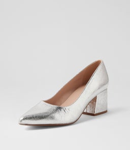 RESKEN MI SILVER CRACKLE LEATHER