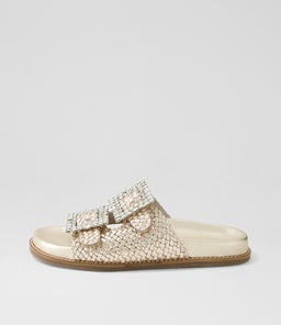 REMMY MI GOLD METALLIC LEATHER