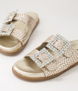 REMMY MI GOLD METALLIC LEATHER