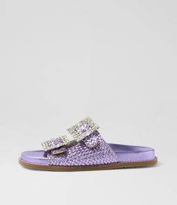 REMMY MI LILAC METALLIC LEATHER