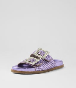 REMMY MI LILAC METALLIC LEATHER