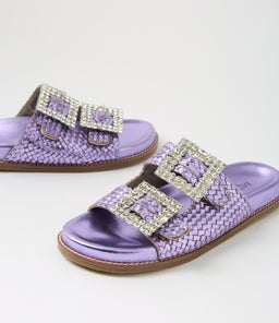 REMMY MI LILAC METALLIC LEATHER