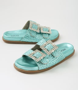 REMMY MI SEA METALLIC LEATHER