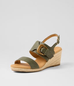 JOI MI OLIVE LEATHER